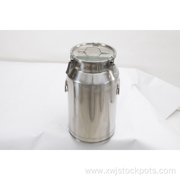 Stainless Milk Bucket with Lid